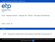 Tablet Screenshot of etpelec.com